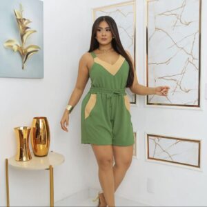 Conjunto Duna bicolor - Verde Claro